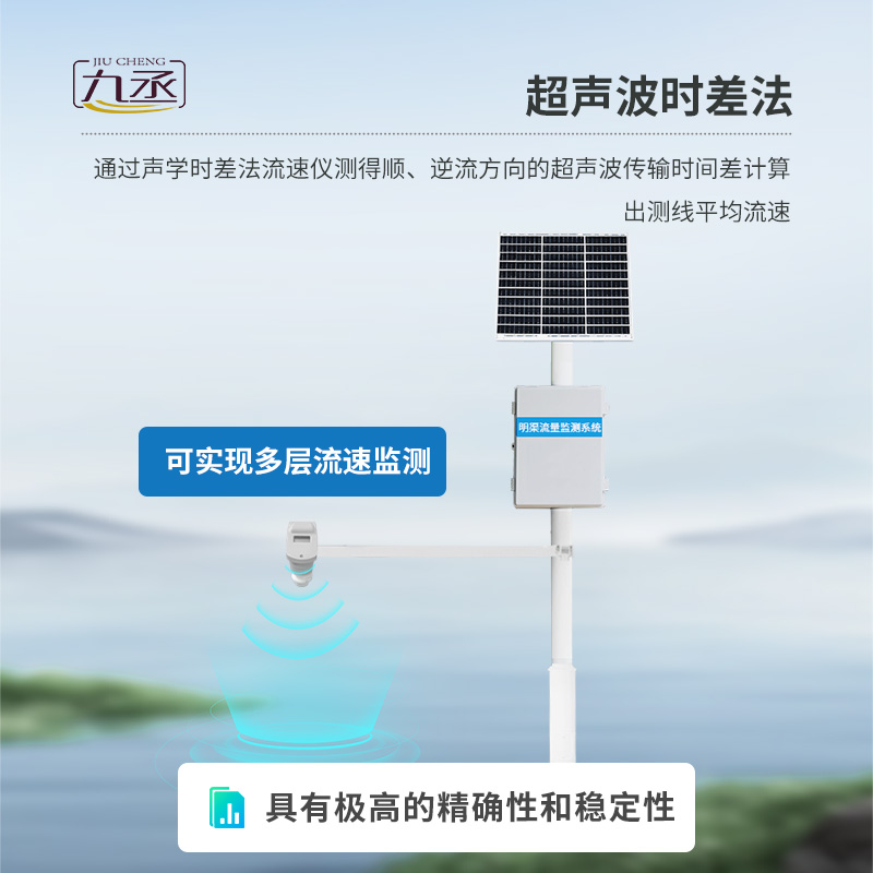 雷達表面流速測流系統適合明渠渠道水情下的流量測驗